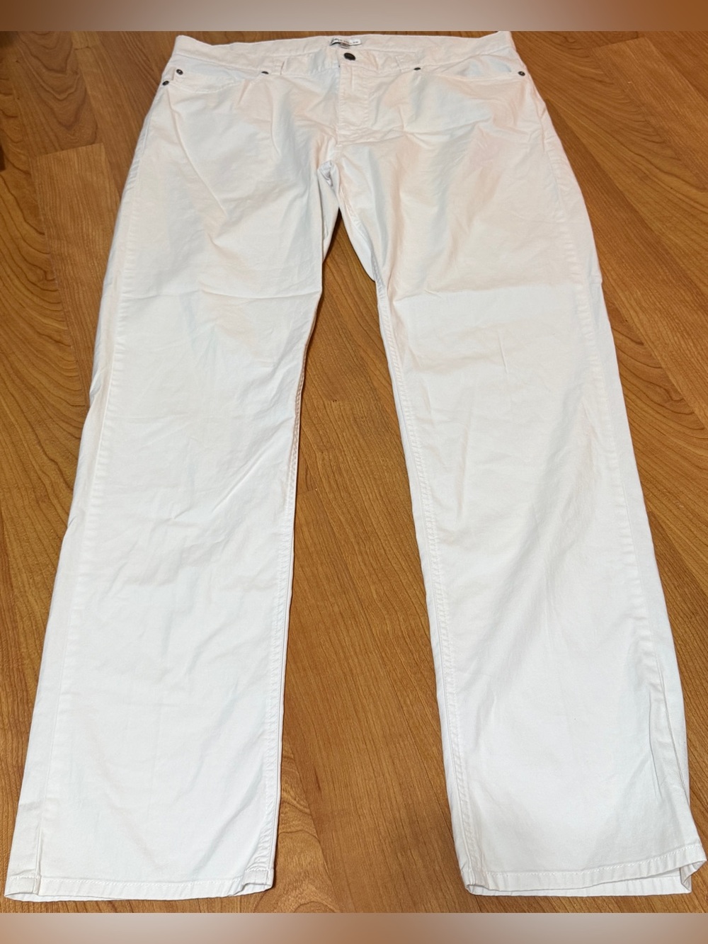 Peter Millar White Straight Leg Men’s Chino Pants 38/34